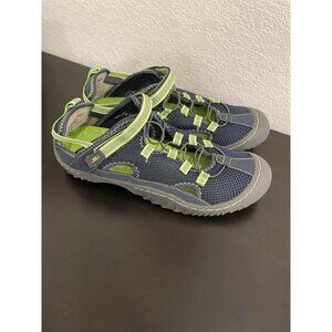 JBU by Jambu Womens Shoes 9.5 Sandals Black‎ green Regal Water Ready All Terrain